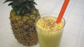 Pina Colada Smoothie  Lynns Recipes [upl. by Grof912]