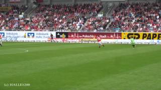 Hallescher FC HFC vs Kickers Offenbach OFC 10 Sasionstart 3Liga [upl. by Alik]