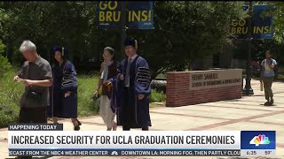 UCLA to increase graduation security measures after campus protests [upl. by Zalucki]