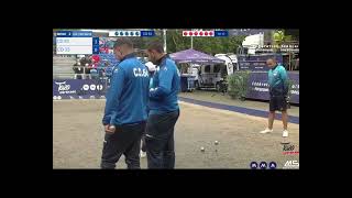 FRENCH PETANQUE MIXED TRIPLET CHAMPIONSHIP 2024 VAR 83 vs GIRONDE 33 [upl. by Botsford]