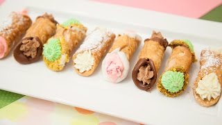 MINI CANNOLIS 4 FLAVORS [upl. by Ik735]