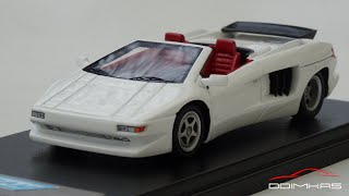 Cizeta Moroder V16T Spider 2003  Обзор набора Alezan  Сборные масштабные модели автомобилей 143 [upl. by Seidel]