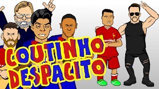 🎤COUTINHO DESPACITO🎤 MSN try to sign Phil Coutinho for BARCA Parody transfer [upl. by Nonad]