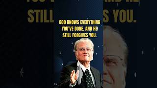 Billys Sermons  God knows everything you’ve done and He still forgives you billygraham shorts [upl. by Raychel]