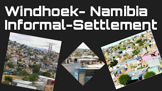 Beautiful Informal Settlement Windhoek Namibia’s capital city  4K Drive [upl. by Klecka513]