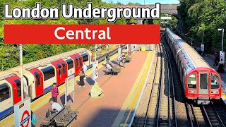 ⁴ᴷ⁶⁰ Exploring Londons Central Line 2024 [upl. by Nylimaj]