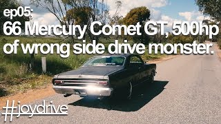 500bhp 66 Mercury Comet Cyclone GT  The left hand drive tank [upl. by Melodie]