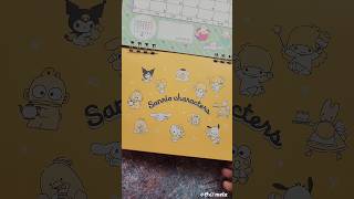 2025 Sanrio characters desk calendar sanrio hellokitty mymelody stationery [upl. by Oal]