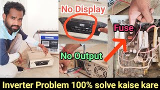 Microtek Inverter no display no output  Inverter Problem Solve  How To Solve Inverter Problem [upl. by Dream]