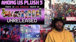 Blazeix Reacts To AMONG US  PLUSH VERSION 5  UNRELEASED [upl. by Kreis]