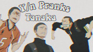 Yn Ignores Tanaka  Haikyuu texts [upl. by Spoor]