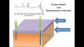 Illustrating the effect of adventitious contamination on Pt photoemission peak intensities [upl. by Nari519]