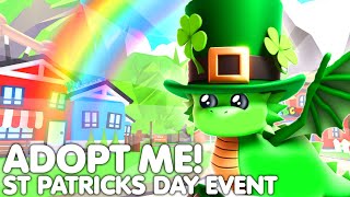 😱ADOPT ME NEW ST PATRICKS EVENT 2024🔥👀NEW PETS  MINIGAMES HUGE NEW UPDATE ROBLOX [upl. by Ahtilat]