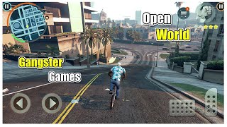 Top 5 Open World Gangster Games For Android amp iOS [upl. by Xymenes876]