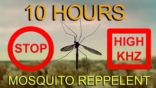 10 HOURS Mosquito repellent sound Ultrasonic Effect 1415Khz  Concentration  Meditation  Sleep [upl. by Chet]