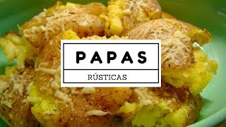 Papas rústicas súper fáciles [upl. by Hnil]