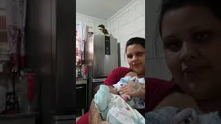 baby breastfeeding sleeping new vlog feeding video 🍼🍼🥰 [upl. by Wyne]