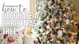 How to Decorate a Christmas Tree  CHRISTMAS DIY  DECOR CHALLENGE [upl. by Siger]