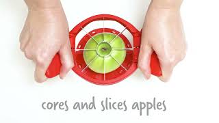 Dreamfarm  Flapple  fold flat apple slicer [upl. by Nabila40]