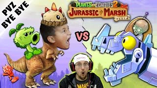 NO MORE PVZ 2 Mike vs Jurassic Marsh Zomboss Zombot Dinotronic Mechasaur FGTEEV says Goodbye [upl. by Asira]