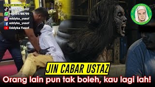 🔴 halausetan  Jin Cabar Ust quotOrang lain pun tak boleh buat apa pun kat aku kau lagilahquot [upl. by Lenes]