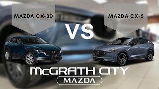 Which Mazda Crossover is best for you  CX30 VS CX5 [upl. by Immac]