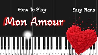 Concerto De Aranjuez Mon Amour Easy Piano Tutorial For Beginners [upl. by Bunde]