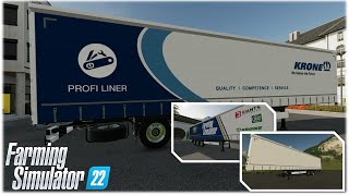 FS22 Mods testing Krone ProfiLiner Autoload Trailer [upl. by Amitak127]