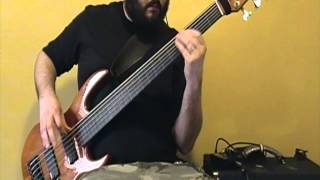 Death  In Human Form Bass Cover  ProgressiveDeath Metal Bass Lesson [upl. by Liatris]