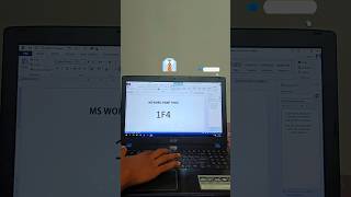 MS Word short cut symbol key msword shortvideo keyboard computer 1million [upl. by Rebm]