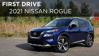 2021 Nissan Rogue  First Drive  Drivingca [upl. by Catha989]