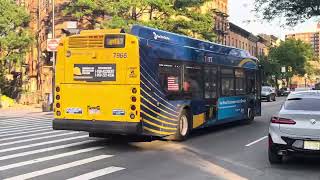 B41 buses passing Flatbush Avenue  Prospect Place [upl. by Berkley786]