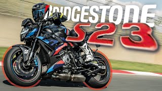 BRIDGESTONE S23 MOTORRADREIFEN TEST 2024 [upl. by Lurette]