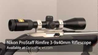 Nikon Prostaff Rimfire Riflescopes  OpticsPlanetcom [upl. by Devehcoy691]