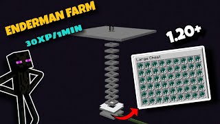 Enderman Farm For MINECRAFT PEBEDROCKJAVA 120  Aaruuss [upl. by Asyle]