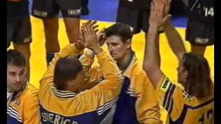 Sweden vs Germany EM2002 Handball Part 1414 [upl. by Eaneg]