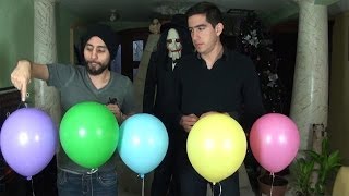 Truco de Magia Interactivo con globos mentalismo  ChideeTv [upl. by Mickelson]