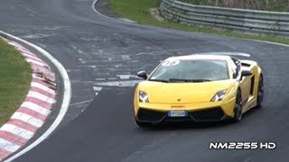 Lamborghini Gallardo LP570 Superleggera in Action  Nordschleife [upl. by Lilah]