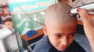 dandruff full skinhead shave with machine 🥵 long hair removal dandruff [upl. by Giddings]