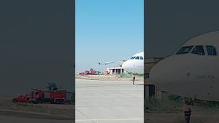 Iraqi Airways CRJ900 Takeoff and Pegasus Airlines Airbus A320neo Flypegasus [upl. by Acissey]