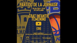 CBAT Infantil Femenino Azul  CB El Palo [upl. by Joappa414]