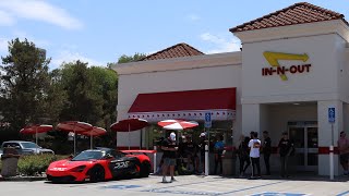 Daily Driven Exotics rally to Monterey car week 2021 We Taunted Highway Patrol [upl. by Saimerej150]