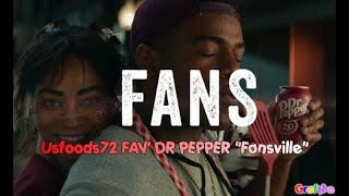 DR PEPPER Fansville TV Commercial  Usfoods72 USA [upl. by Eilsehc]