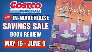 COSTCO NEW INWAREHOUSE SAVINGS BOOK REVIEW for MAYJUNE 2024 🛒LETS CHECK IT OUT [upl. by Relyhcs]