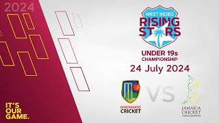 🔴 LIVE Windward Islands v Jamaica  CWI Men’s Under 19  50 Over Championships 2024 [upl. by Noside634]