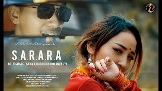 quotSararaquot Brijesh Shrestha x Barsha Karmacharya Official Video [upl. by Thesda]