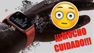 Cuida el APPLE WATCH si lo sumerges en AGUA 💧 RECOMENDACIONES [upl. by Ylicec240]