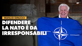 Manlio Dinucci quotChiedere la pace e difendere la Nato è una contraddizione enormequot [upl. by Lerrej]