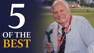 Peter Alliss  Five Of The Best Commentary Moments [upl. by Iruy]