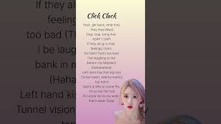 Click Clack BabyMonster Rami Rap Lyrics shorts lyrics rami babymonster [upl. by Lenod989]